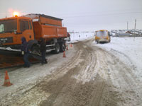 В Рыбно-Слободском районе произошло ДТП со школьным автобусом